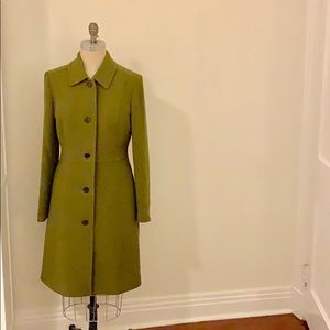 J crew double cloth thinsulate coat